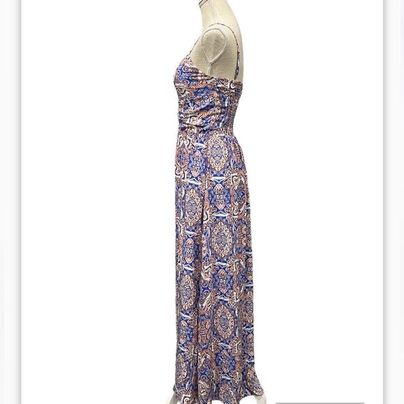 Parker Paisley Maxi Dress Small - Picture 2 of 8